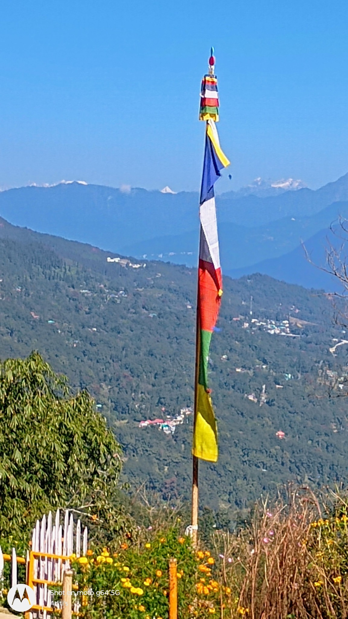 A quiet mountain view